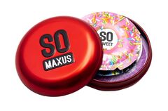 Ультратонкие презервативы в железном кейсе MAXUS Sensitive - 3 шт. - 
