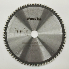 Пила дисковая Ø250 х 30 х 3,2/2,2 Z72 WZ WoodTec