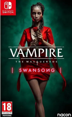 Vampire: The Masquerade - Swansong  (картридж для Nintendo Switch, интерфейс и субтитры на русском языке)