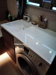 Раковина над стиральной машиной Aqua Symphony Rock  L (левая) 100 x 55 (Рок)