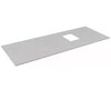 Allen Brau 1.21014.G-S 1.21014.G-S INFINITY Столешница 120 R, grey structure (274535)