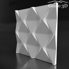 Гипсовая 3D панель Falls