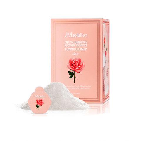 GLOW LUMINOUS FLOWER FIRMING POWDER CLEANSWER ROSE