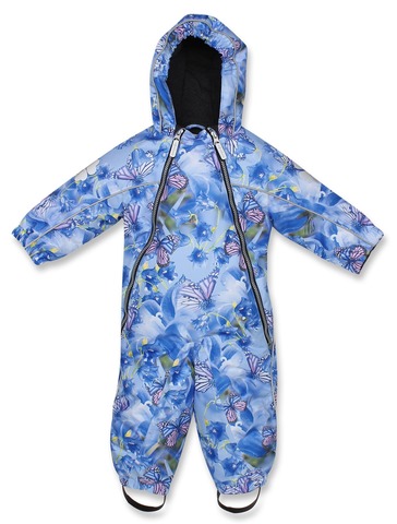 Комбинезон AMADEO AK-082B, принт "Бабочки"