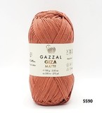 Пряжа Gazzal Giza Matte 5590 глина