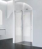 Душевая дверь BelBagno ACQUA-BF-1-120-C-NERO 120х195