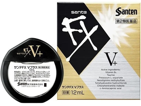 Капли для глаз Santen FX V+ / 12 мл ( Gold )