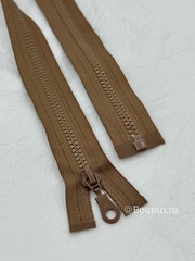 Молния тракторная коричневая