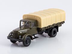 MAZ-200G flatbed truck with canvas 1:43 Legendary trucks USSR #97