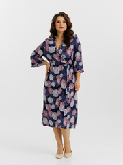 4052/1 Халат женский на поясе