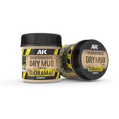 Паста для моделирования AK Interactive Splatter Effects Dry Mud 100ml