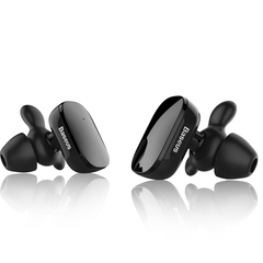 Наушники Baseus Encok W02 Truly Wireless headset Black