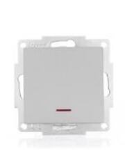 VESNA 742 3588 111 Выключатель с подсветкой платина (механизм)