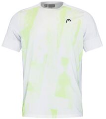 Теннисная футболка Head Padel Tech T-Shirt - padel print/light green