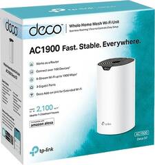TP-Link Deco S7(1-pack) Mesh Wi-Fi модуль AC1900, до 600 Мбит/с на 2,4 ГГц + до 1300 Мбит/с на 5 ГГц