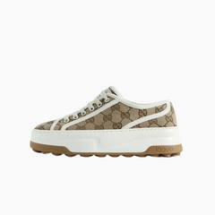 Gucci Logo-jacquard canvas sneakers