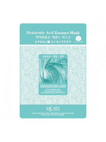 МЖ Essence Маска тканевая гиалуроновая кислота Hyaluronic Acid Essence Mask 23гр