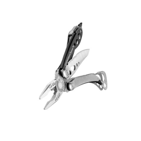 Мультитул Leatherman Skeletool St. Steel, 100 mm, 7 функций, чёрный (831789)