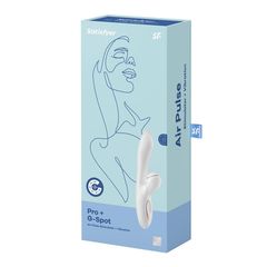 Вибромассажер с вакуумно-волновой клиторальной стимуляцией Satisfyer Pro G-Spot Rabbit - 22 см. - 