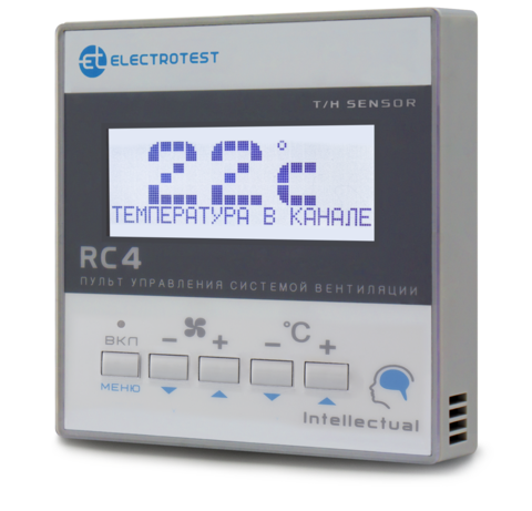 ELECTROTEST Проводной пульт RC4 управления вентиляцией