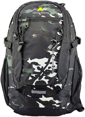 Картинка рюкзак туристический Nevo Rhino 9067-NW Camo Black Green - 13