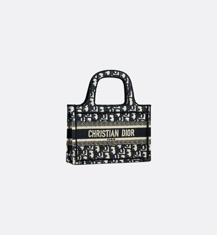 Сумка Dior Book Tote, модель мини-формата синий