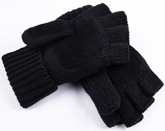 Варежки-митенки Skully MT-299 black - 2