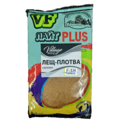 VF Лещ-Плотва СКОПЕКС (бисквитно-сухарно-зерновая смесь с размолом семян масличных культур) ЛАЙТ PLUS 0,9кг/10шт/уп цвет прикормки светло-коричневый