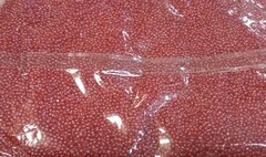 Бисер некалиброванный, 450 гр, размер 12/0, пр-во Китай