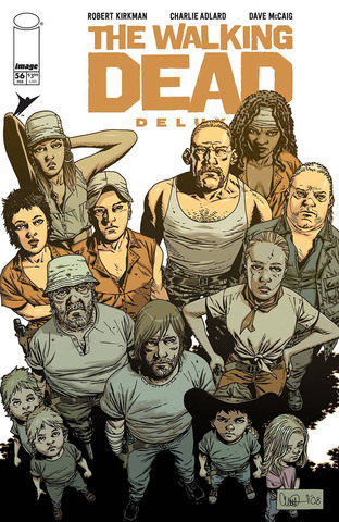 Walking Dead Deluxe #56 (Cover B)