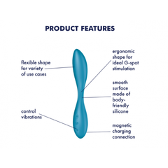 Мульти вибратор Satisfyer G-Spot Flex 1 синий