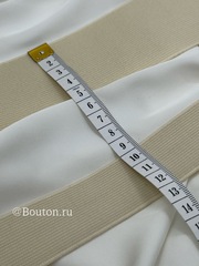Резинка бежевая (молочная)