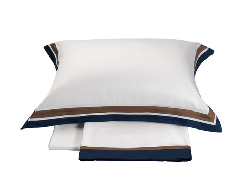 Постельное белье 2 спальное евро Сlaire Batiste Riviere Smeraldo белое