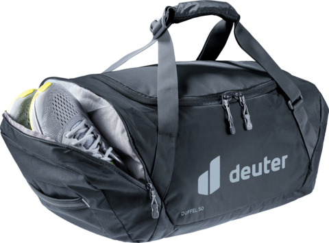 Картинка сумка спортивная Deuter Duffel 50 Black - 3