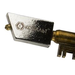 Стеклорез КОБАЛЬТ алмазный, деревянная рукоятка , 2-8 мм, 5000 м, блистер (911-130)