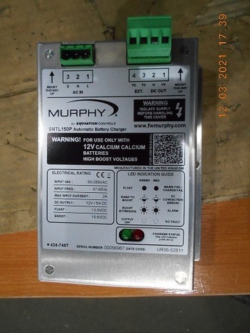 Блок подзарядки аккумулятора (Для кальций-кальциевых АКБ) Ca-Ca / BATTERY CHARGER SNTL150-P 12V 5A А