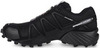 Элитные кроссовки внедорожники Salomon Speedcross 4 W black женские