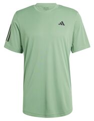 Теннисная футболка Adidas Club 3-Stripes Tennis T-Shirt - green