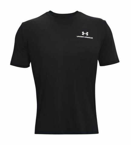 Теннисная футболка Under Armour Men's UA Rush Energy Short Sleeve - black/white