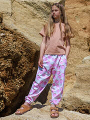 Брюки оверсайз Mjölk Strawberry