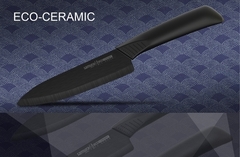 SC-0082B Нож Шеф  Samura Eco-Ceramic 145 мм, чёрная циркониевая керамика