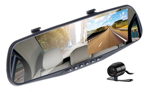 DIGMA FreeDrive 303 MIRROR DUAL, 2 камеры