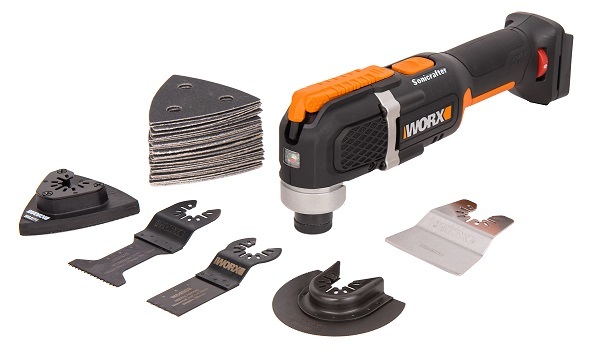 Реноватор аккумуляторный WORX Sonicrafter WX696.9, 20В, без АКБ и ЗУ