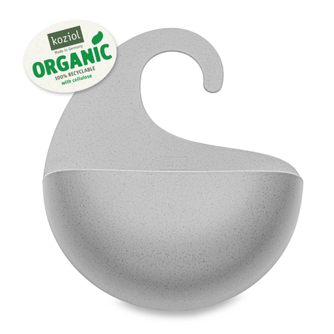 Органайзер для ванной surf m, organic, серый