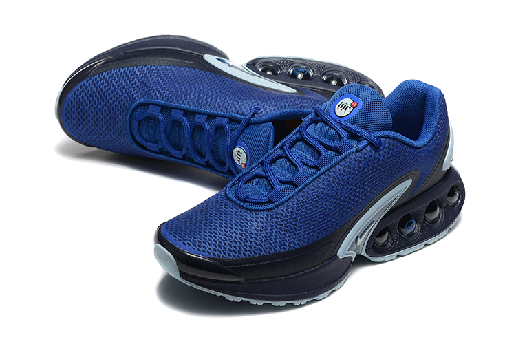 Nike shoes all blue hotsell