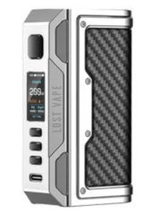 Боксмод Lost Vape Thelema Quest 200W Mod - SS Carbon Fiber