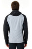 Премиальный костюм для лыж и зимнего бега Nordski Hybrid Hood Warm 2.0 Black-Grey