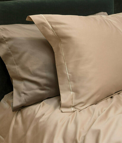 Постельное белье 2 спальное Decoflux Solid Pudra