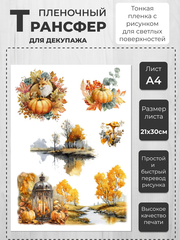 0174 Пленочный трансфер для декупажа формат А4, ProArt