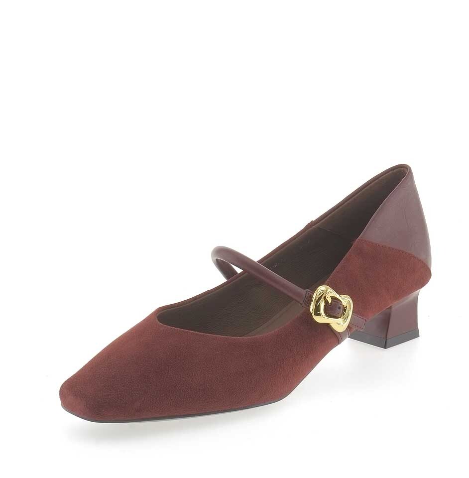 Туфли женские BERKONTY A33Q2730-10-2 бордовые